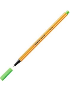 C 10 STABILO POINT 88 VERDE LIMA Nº14 PUNTA DE FIBRA 04MM